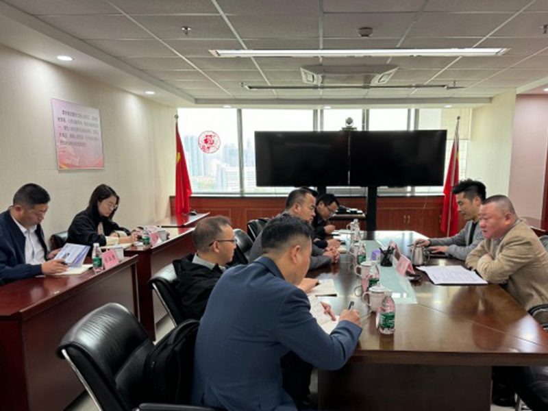 公司黨委委員、副總經(jīng)理董勇會(huì)見(jiàn)寧馬新...
